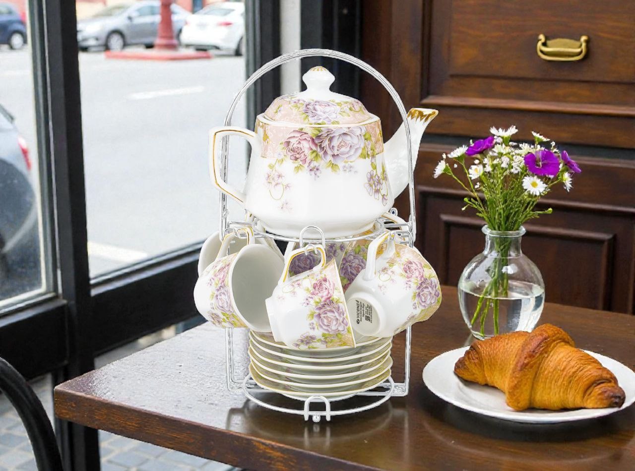 Vicenza Perlengkapan Minum Teh Magnolia C78